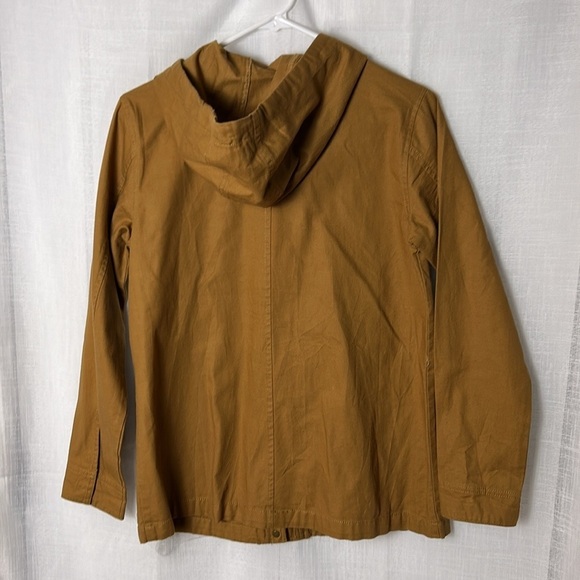 NORTH FACE, cotton jacket,zipper,snaps, PTP 18”, like sm/med tan,yellowstone EC - Picture 4 of 17